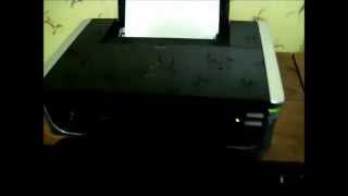 Canon PIXMA IP4500 Digital Photo Inkjet Printer Demonstration Ebay [upl. by Yanrahs54]