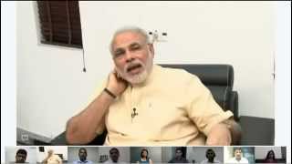 Shri Modi answers on agriculture  In Guj 37 lakh ha new land has been made cultivable in 10 yrs [upl. by Raseac]