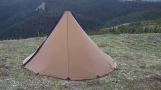 SEEK OUTSIDE BT2 Silvertip Ultralight TIPI Shelter  First Look [upl. by Caldwell]