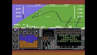 Project Stealth Fighter  C64 [upl. by Noellyn]