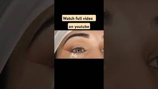 Day 2 10 Days Eye Makeup Challenge simple smokey eye for beginners [upl. by Woolcott]