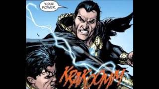 Black Adam vs Captain MarvelDCs New 52 [upl. by Witcher]