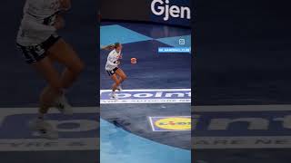 Best counter shot in handball 💫🥅 bestofhandball handball trending handballhighlights sportsball [upl. by Shanks]