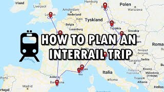 How to plan an InterrailEurail trip 10 steps [upl. by Barbi874]