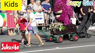 Bloemencorso Dendermonde 2022  Flower parade festival [upl. by Anehc634]