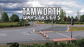 Drifting a new street track I made for Assetto Corsa Tamworth UK Streets [upl. by Tiram]