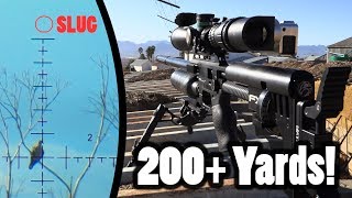 200 Yards PCP Airgun Hunting  Pushing the Limits [upl. by Caresa]