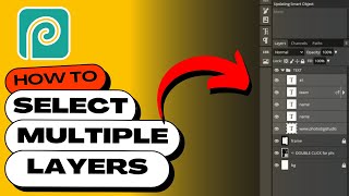 How to Select Multiple Layers at Once in Photopea [upl. by Maighdlin]