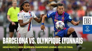 HIGHLIGHTS  Barcelona vs Olympique Lyonnais – UEFA Women’s Champions League Final 2022 [upl. by Shear]