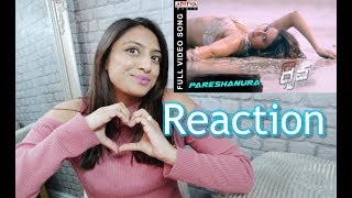 REACTION OF Pareshanura Full Video Song  Dhruva Movie RamCharanTej Rakul Preet [upl. by Ikkir]