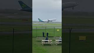 Aer lingus a330 departure from Manchester airport [upl. by Sula]