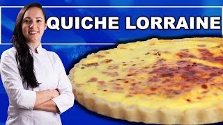 Receita de QUICHE LORRAINE [upl. by Jillian48]