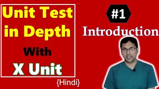 1 Unit Test Introduction  xunit testing net core web api  Hindi [upl. by Yanttirb775]