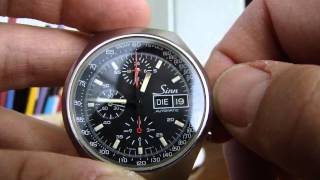 SINN chronograph LEMANIA 5100 test [upl. by Christmas933]