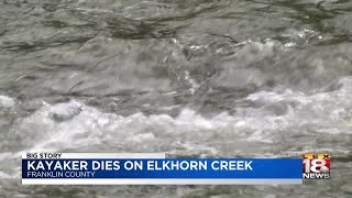 Kayaker Dies On Elkhorn Creek [upl. by Zrike]