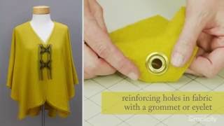 How to Insert Grommets and Eyelets [upl. by Netsuj]