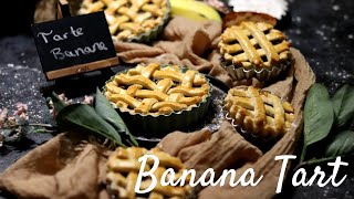 Mauritian Banana Tart  Tarte Banane  Banana Pie [upl. by Naashar]