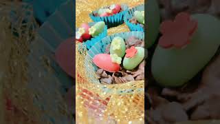 Easter Egg decoration easy fondant flower cake decoration ideas [upl. by Knowland]