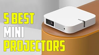 5 Best Mini Projectors 2024  Best Portable Projector 2024 [upl. by Thedrick674]