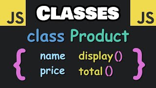 Learn JavaScript CLASSES in 6 minutes 🏭 [upl. by Northrop162]