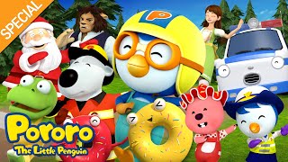 ⭐100min⭐ BANANA CHA CHA  Sing and Dance along with Pororo  Pororo Nursery Rhymes amp Kids Songs [upl. by Ard]