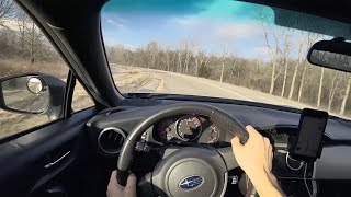 The BRZ gets a FT86 Catted UEL Header amp OFT Tune  POV Driving Impressions Binaural Audio [upl. by Nylssej]