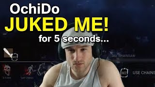 Dead by Daylight WITHBILLY  OchiDo JUKED ME for 5 seconds full match [upl. by Adanama933]