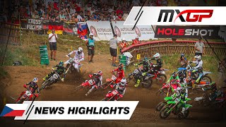 News Highlights  MXGP of Czech Republic 2024 MXGP Motocross MX Motorsport [upl. by Enomas]