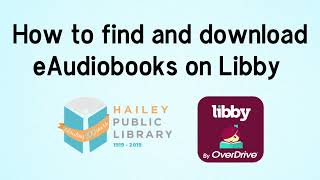 How to find Audiobooks in the Libby app [upl. by Hgielanna391]