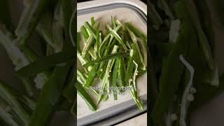 Craving a crunchy snack This crispy okra will hit the spot youtubeshorts food cooking [upl. by Nikkie]