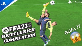 FIFA 23  Bicycle Kick Goals Compilation 2  PS5 4K60 HDR [upl. by Aenehs]