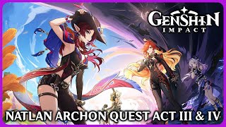 Full Natlan Archon Quest Act 3 amp 4  Genshin Impact 51 [upl. by Sprage331]