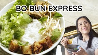 BO BUN EXPRESS  LA RECETTE LA PLUS RAPIDE ⏱️ 🌟 [upl. by Ardnuat]