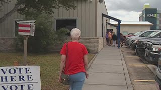 Residents run into few frustrations on first day of early voting [upl. by Assenna210]