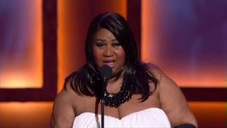 Aretha Franklin Receives the 39th NAACP Image Awards Vanguard Award [upl. by Luap]