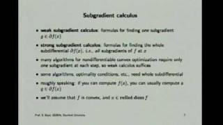 Lecture 1  Convex Optimization II Stanford [upl. by Ciro]