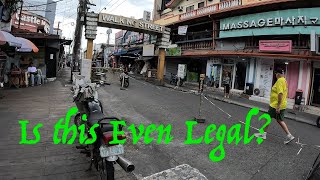 WALKING STREET ANGELES CITY PHILIPPINES 4K [upl. by Sinnoda966]