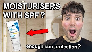 Is a MOISTURISER with SPF the same as SUNSCREEN [upl. by Acilegna]