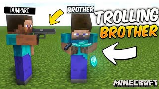 I Destroyed My Brother House in Minecraft  Epic Prank Gone Wrong Goes minecraft destroy prank [upl. by Myriam]