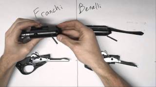 Franchi Affinity vs Benelli M2 for 3Gun  Detailed Parts Comparison [upl. by Eelrahc]