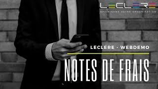 LECLERE  Webinar ZEENDOC Note de frais [upl. by Kelly]