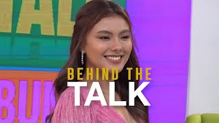 Fast Talk with Boy Abunda Behindthetalk with Kate Valdez  Online Exclusive [upl. by Ahsinuq]