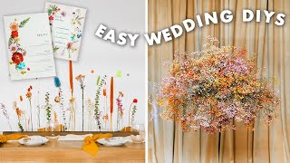 these are the easy wedding trends youll want to DIY [upl. by Raimondo538]