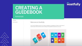 Hostfully  Creating Your First Guidebook [upl. by Lammaj]