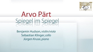 Arvo Pärt Spiegel im Spiegel Full Album [upl. by Butterfield]