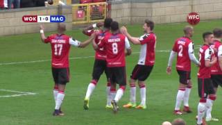 Woking 1  0 Macclesfield Town Match Highlights [upl. by Tarrance]