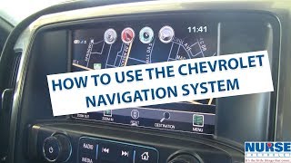 How To Use The Chevrolet Navigation System [upl. by Ruthi]