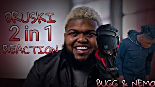 This dude druskiii Druski Skits 2 in 1 REACTION [upl. by Tonie]