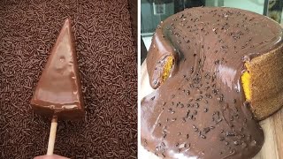 So Yummy Chocolate Cake Recipes  Satisfying Chocolate Cake Decorating Ideas To Impress Your Family [upl. by Eerual]