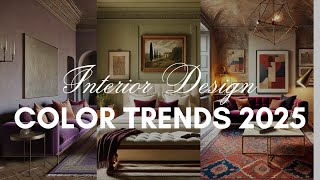 2025 Color Trends Forecast Interior Design EXPERTS Cant Ignore [upl. by Patric165]